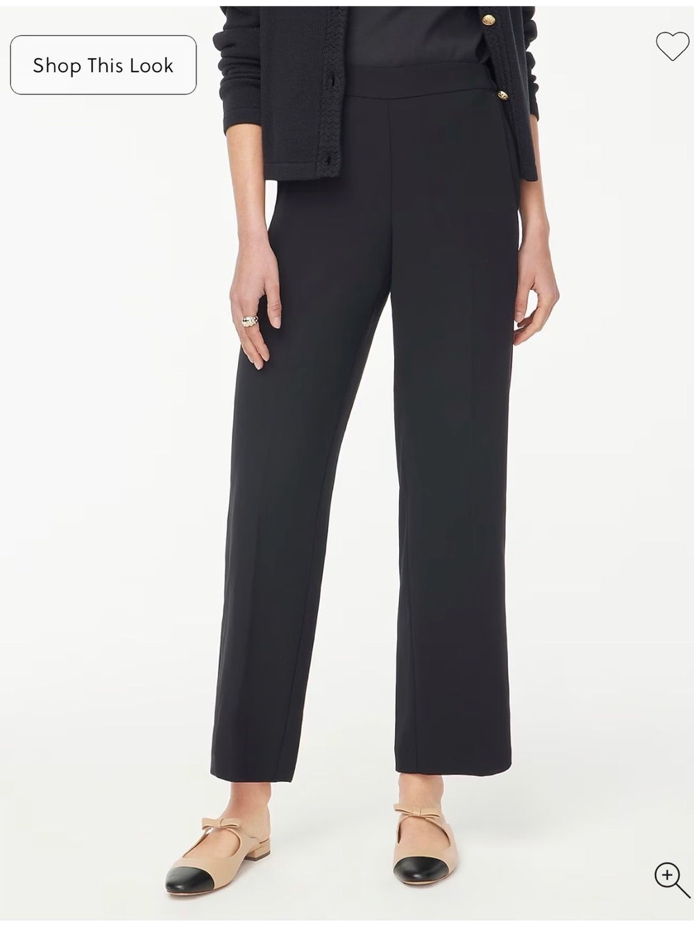 J. Crew Jamie Wide Leg Pants